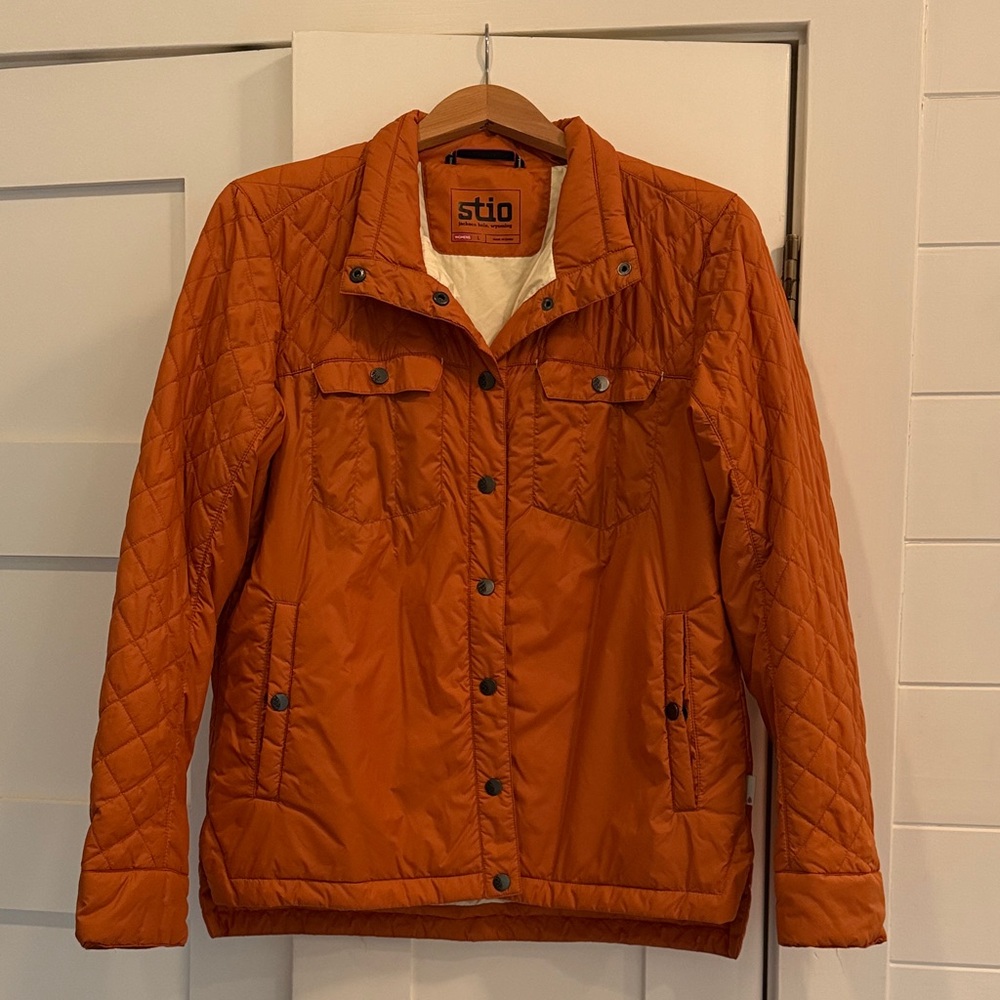 Stio Women’s Skycrest Insulated Snap Jacket - size L - NWOT